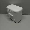 Compost Bin Kitchen for Countertop or Under Sink, 2.6 Gallon Hanging Small Trash Can with Lid, Garbage Can for Cabinet Door, Indoor/outdoor Food Waste Bin for Kitchen, Bathroom, RV, Office, White