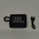 JBL - GO3 Portable Waterproof Wireless Speaker - Black 