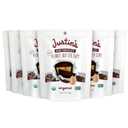 JUSTIN'S Organic Mini Dark Chocolate Peanut Butter Cups, 4.7 Ounce Bag (6 Pack) (EXP 01/12/27)