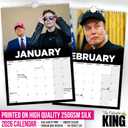 2 x The Calendar King // Elon Musk - 2026 Wall Calendar - 210MM X 297MM (8.3 X 11.7 INCH)