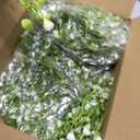 RECUTMS Artificial Hanging Vines Garland Faux Ferns Leaves Ivy Garland Fake Plant Greenery 2Pcs for Summer Home Indoor Outdoor Wedding Farmhouse Mantle Table Centerpiece Graduation Party Decor(White)