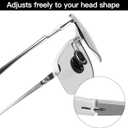 Myiaur Polarized Photochromic Z87 Sunglasses for Men, Day and Night Safety Sun Glasses UV 400 Protection (A3 Silver Frame Photochromic Grey Lens)