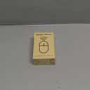 HOTLIFE LED Wireless Mouse, Slim Rechargeable Wireless Bluetooth Mouse, 2.4G Portable USB Optical Computer Mice with USB Receiver and Type C Adapter (Pink)