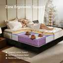 WARMDREAM Twin Mattress, 10 Inch Hybrid Twin Mattress in a Box, Gel Memory Foam with Individual Isolation Pocket Springs, Medium Firm, Motion Isolation & Pressure Relief, CertiPUR-US Certified