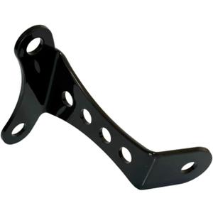 No-Brow Headlight Mount Bracket, Bottom Bolt-On, 3.5" Riser Spacing - Black