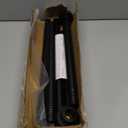 Shower Curtain Rod Adjustable 43-78 inch, 1"Diameter Spring Tension Curtain Rod No Drill, Anti-Rust Non-Slip Shower Rod, Black Shower Curtain Rod for Bathroom Tension