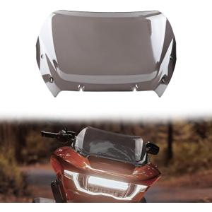 10" Windshield for Harley Road Glide 2024-up, Dark Tinted Wind Shield Windscreen Air Deflector for Harley CVO Road Glide FLTRXSE 2023-2026,FLTRX and FLTRXSTSE 2024-2026 Accessories