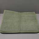 OLANLY Thick Memory Foam Bath Mat Rug 34x21, Extra Soft Absorbent Bathroom Rug, Quick Dry Bath Mats, Non-Slip, Machine Washable Carpet for Bathroom, Tub and Shower, Home Decor Accessories, Sage Green