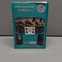 R36MAX 4000mAh Portable Rechargeable Handheld Retro Game Console,Comfort Non-Slip Handheld Standing Retro Game Console with 64G TF Car,4.0-inch Screen,for Office,Black