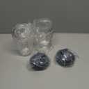 Blender Cups 24oz Cups with Flip-Top To-Go-Lids Fit for NutriBullet Blender 600W Pro 900W NutriBullet Replacement Parts