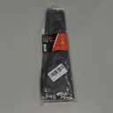 Black Metal Zip Ties Heavy Duty 11.8 inch for Outdoor Use, Stainless Steel Epoxy Coated Cable Chain Link Fence Zip Ties, Durable Metal Wire Ties Strap UV Resistant