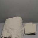 JIYUAN Oversized Queen Duvet Cover Set, 3-Piece - 100% Washed Cotton, Linen-Like Soft & Breathable with Zipper Closure, Includes 98x98 Inch Cover & 2 Pillowcases, Heathered Beige