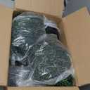 21-Inch Artificial Topiary Boxwood Ball Trees (Set of Two)  Lifelike, UV-Resistant Decor for Indoor & Outdoor Use  Enhance Your Space with Vibrant Greenery