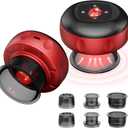 2 Pack 7-in-1 Electric Cupping Set, 12 Levels Cupping Kit for Massage Therapy for Targeted Pain Relief, Knots, Aches, Muscle Soreness - Red