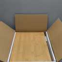 Corner Bread Box for Kitchen Counter Double Layer Bamboo Bread Storage Container Large Capacity Bread Storage Bin Farmhouse Breadbox Organizer (Bamboo Natural)