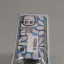 artslion for iPhone 16 Pro Case for Women Girl Men Boy, Shockproof Soft Silicone & Hard PC Shell Protective Case for iPhone 16 Pro - Retro Blue Flowers