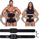 ABS Stimulator,Ab Machine,Abdominal Toning Belt Workout Portable Ab Stimulator Home Office Fitness Workout Equipment