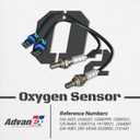 234-4337 Oxygen O2 Sensor Upstream or Downstream Compatible with Buick Cadillac Chevrolet GMC Hammer Isuzu Oldsmobile Pontiac Saab Saturn Replaces 12578459 234-4087 2PCS
