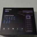 Compressed Air Duster 4-Gear Adjustable 300000RPM Electric Air Duster Rechargeable Brushless Motor Mini Cordless Air Blower for Keyboard, Electronics,Car and Home Cleaning Replaces Compressed Air Can