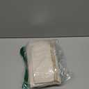 Cotton Linen Kitchen Curtains for Windows with Burlap Lace Trim Rustic Farmhouse 36 Inch Rod Pocket Neutral Short Curtain Window Treatment Tiers, Set of 2