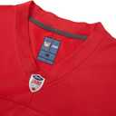 Custom Mens/Youth Football Stitched T-Shirt for Sports Fan Red/White No Brand/Logos (Large)