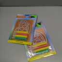 Creativity for Kids Window Art Fun Fruits - Paint and Decorate 2 Suncatchers, Create Your Own Window Art for Kids 2 Pack