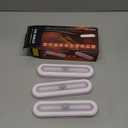 STAR-SPANGLED 3 Pack 7 Motion Sensor Lights Indoor Battery Operated, Stick on LED Light for Closet, Stairs, Under Cabinet, Warm White