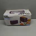 bella 4 Slice Slim Toaster, Fits-anywhere Kitchenware, 6 Setting Shade Control with Reheat & Cancel Buttons, Fits Sourdough, 10 Long Slot, Anti Jam & Auto Shutoff, 900 Watt, Plum