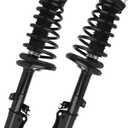 KUSATEC Rear Pair Complete Struts Shock Absorber fit for Toyota Camry 1997-2001; Solara 1999-2003, 171681 171680 Struts with Coil Spring Assemblies