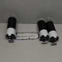 Shampoo and Conditioner Dispenser, Shower Dispenser 3 Chamber No Drill with Waterproof Labels and Glue, Bathroom Shower Pump Dispenser Wall Mounted for Home Hotel (Black)