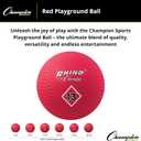 Champion Sports Playground Ball Durable High-Bounce Ball, Sizes 5", 6", 7", 10", 13" & 16" for Gym, Recess & Play