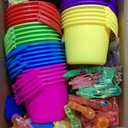 Tanlade 36 Sets End of Year Sand Bucket Gifts for Kids 252 Pcs Summer Beach Party Favors Mini Beach Balls, Water Guns, Sand Buckets, Shovels, Neon Sunglasses, Cards, Ropes for Graduation Gifts