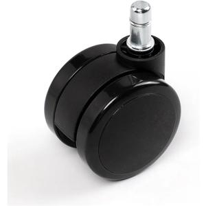 24 Pack Replacement Wheels  Thread Wheel/Office Chair Computer Desk Swivel Wheel(F)