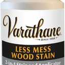 1118ml Varathane 368035 Less Mess Wood Stain and Applicator, 4 oz, Golden Oak