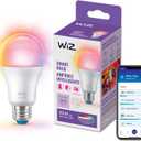 WiZ LED Smart Light Bulbs, Sunset to Sunrise Automation + Motion Detection + Control with Voice or App, Full Color A19 60W 800LM E26 Indoor, Matter Compatible - 1 Pack