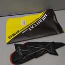 Compatible Kawasaki Ninja 400 Motorcycle Tank Pad Kit Side Knee Guard Sticker Fuel Tank Protector (Black)