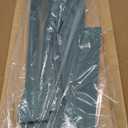 5.92ft 19inch Giant Honeycomb Paper Christmas Trees Dark Green Extra Large 3D Honeycomb Christmas Trees Glitter Edge Magnetic Folding Xmas Paper Accordion for Home Mantel Holiday Party Decor (2in)