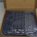 Amazon Basics Lightweight Super Soft Easy Care Wrinkle Free Microfiber 3 Piece Bed Sheet Set with 14-Inch Deep Pockets, Twin, Navy Blue, Solid, Kids, Men & Women Bedding