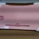 BUYIFY Folding Lap Desk, 23 Inch Portable Wood Blue Laptop Bed Desk Lap Desk with Cup Holder, for Working Reading Writing, Eating, Watching Movies for Bed Sofa Couch Floor -new008 Pink
