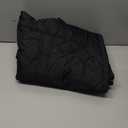 Women's Vest, Quilted Puffer Water-Resistant Zip With Pockets (Large, Black)