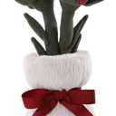 Sew Butiful Rose Flower Plush Creative Stuffed Plants Room Decoration Birthday Gift for Girls, Kids Christmas