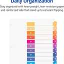 Avery Dividers for 3 Ring Binders, 12 Tabs per Set, Customizable Table of Contents, Multicolor Tabs, Great for Organizing Reports, Projects, and More (3 Sets of 11073)
