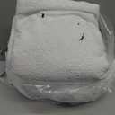 JML Luxury Hotel & SPA Oversized Bath Towels (2 Pack, 40"x80") - 350GSM High-Density Fleece Towel Sets - Super Soft and Absorbent, Lint Free, Fade Resistant Extra Large Bath Sheet, White