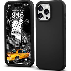 JETach Cellphone Case for iPhone 15 Pro Max, Black