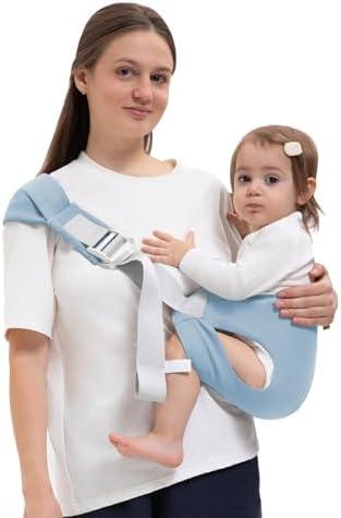 Amazon.com: Oblitor Toddler Carrier for 25-60 lbs,Comfortable&Lightweight Baby Sling Carrier,Adjustable with Left/Right Shoulder Straps,One Size Fits All,Ideal for Shopping and Travel-Blue : Baby
