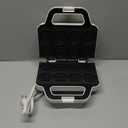 SugarWhisk Mini Waffle Maker Machine, Tiny Waffle Bites Iron for Kids, Bake 8 x 2'' Tiny Waffle Bites, Small Waffle Maker, Compact & Easy Use, Non Stick Surface, Recipe Included, White