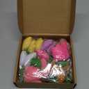 HunnmingRe 18 Pcs Spring Tree Ornaments Felt Tulip Flowers Hanging Ornaments Spring Flower Decorations for Summer Party Home Door Wall Mantel Decor Arts Crafts Gifts