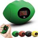 Hand Grip Strengthener, Rechargeable Digital Grip Strength Trainer up 220.4 Lbs(100kg) Hand Grip Exerciser Equipment for Strength Training-Forearm-Gripper-Finger, Stress Balls for Adults/Kids (Green)