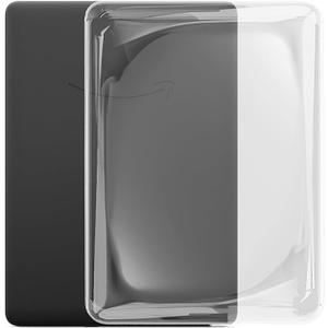 Strapsicle Clear Silicone Case for Kindle Paperwhite 11th Gen, Signature Edition - Transparent Protector Cover for Kindle Devices (Regular)
