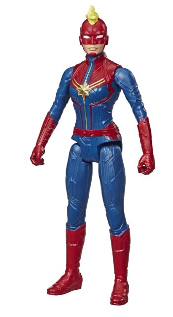 HASBRO TITAN HERO SERIES MARVEL AVENGERS 12" CAPTAIN MARVEL ACTION FIGURE - NIB
